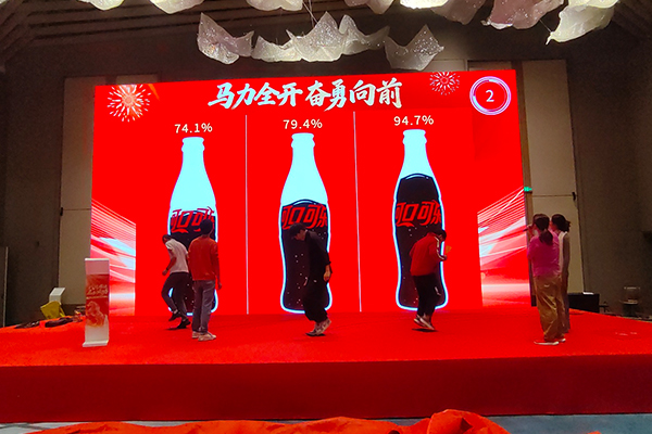 【可口可乐CNY启动会】压感卡路里